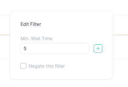 negative filter