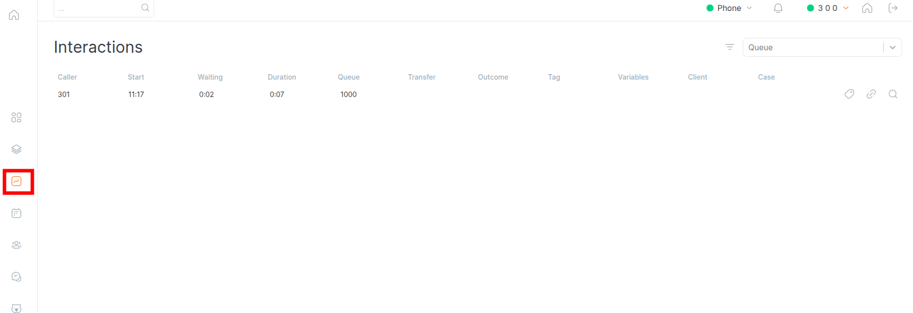 New queue