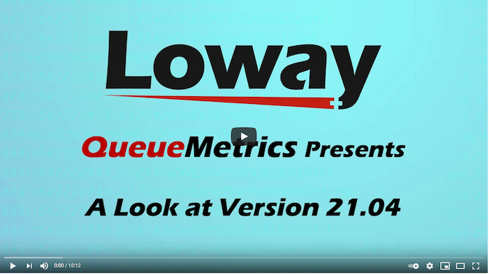 QueueMetrics 21.04 Presentation